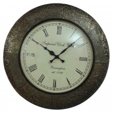 Brass Wooden Antique Wall Clock-18inch